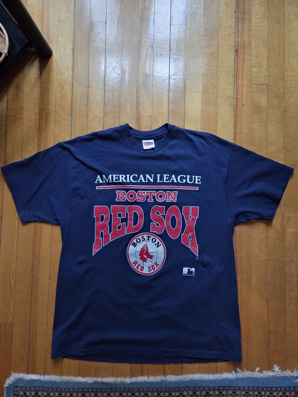Vtg 1992 AMERICAN LEAGUE Boston Red Sox MLB single-stitch t-shirt - XXL